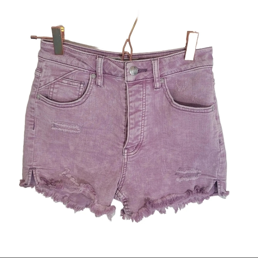 We The Free Vintage High Rise Short in Lilac 25